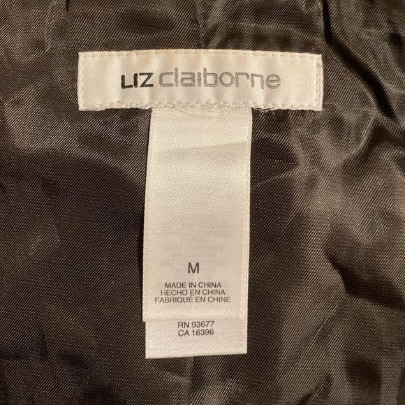Liz Claiborne Leather Vest - Picture 5 of 8